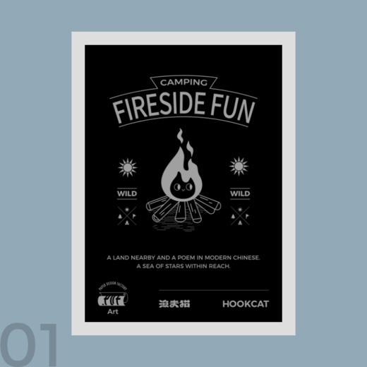 HOOKCAT-艺术微喷 | Black系列 A4 商品图0