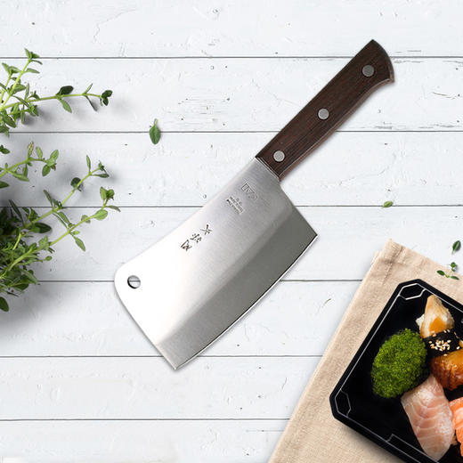 KAI贝印日本进口关孙六砍肉剁肉刀家用菜刀中华刀中式菜刀剁肉刀 商品图1