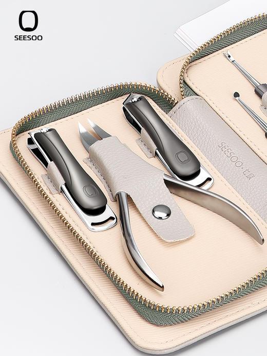 D-QS- Q1A377401前行者7件套 七素指甲刀 防飞溅剪指甲套装 商品图2