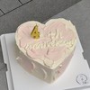 （可定制无蔗糖）周年庆爱心蛋糕 / 又仙又有高级感 / 多尺寸可选 商品缩略图0
