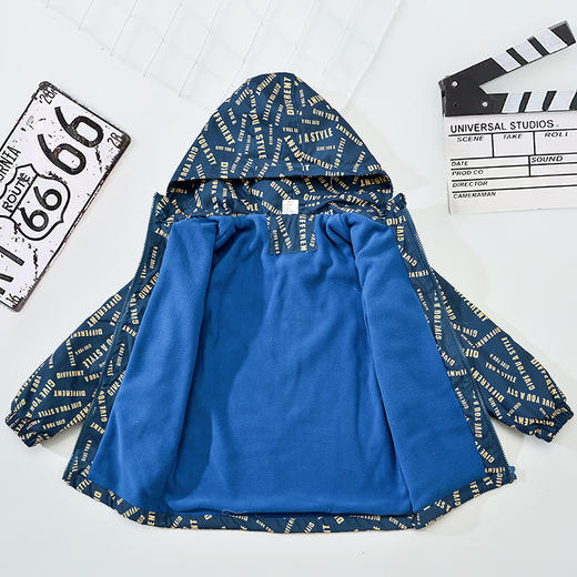 【69元抢加绒冲锋衣】加绒加厚儿童冲锋衣防水防风御寒保暖110-170码聚 商品图4