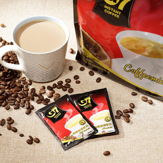 越南G7原味咖啡800g/025533 可冲泡50杯优质咖啡豆微研磨 商品图2
