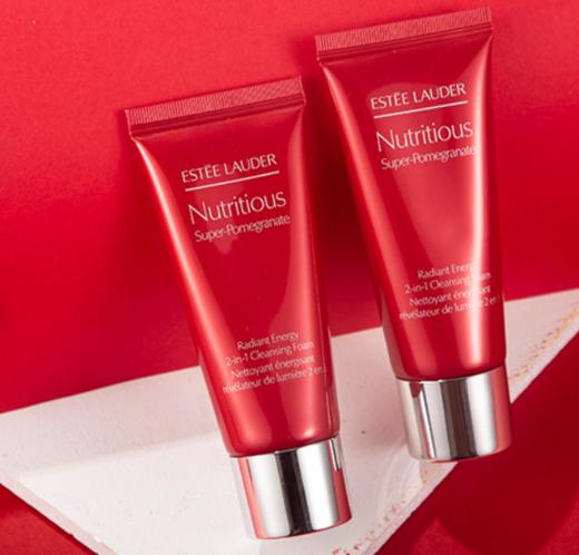 雅诗兰黛红石榴洗面奶泡沫洁面乳30ml/60ml 深层清洁提亮去黄暗沉保湿 商品图0