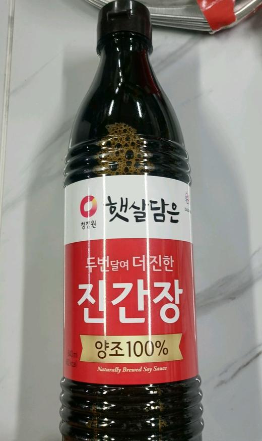 清净园自然成熟浓酱油840ml청정원햇살담은양조진간장 商品图0