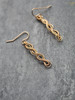 SpoiledBrat Jewelry编织麻花系列 | 注金耳环 商品缩略图4