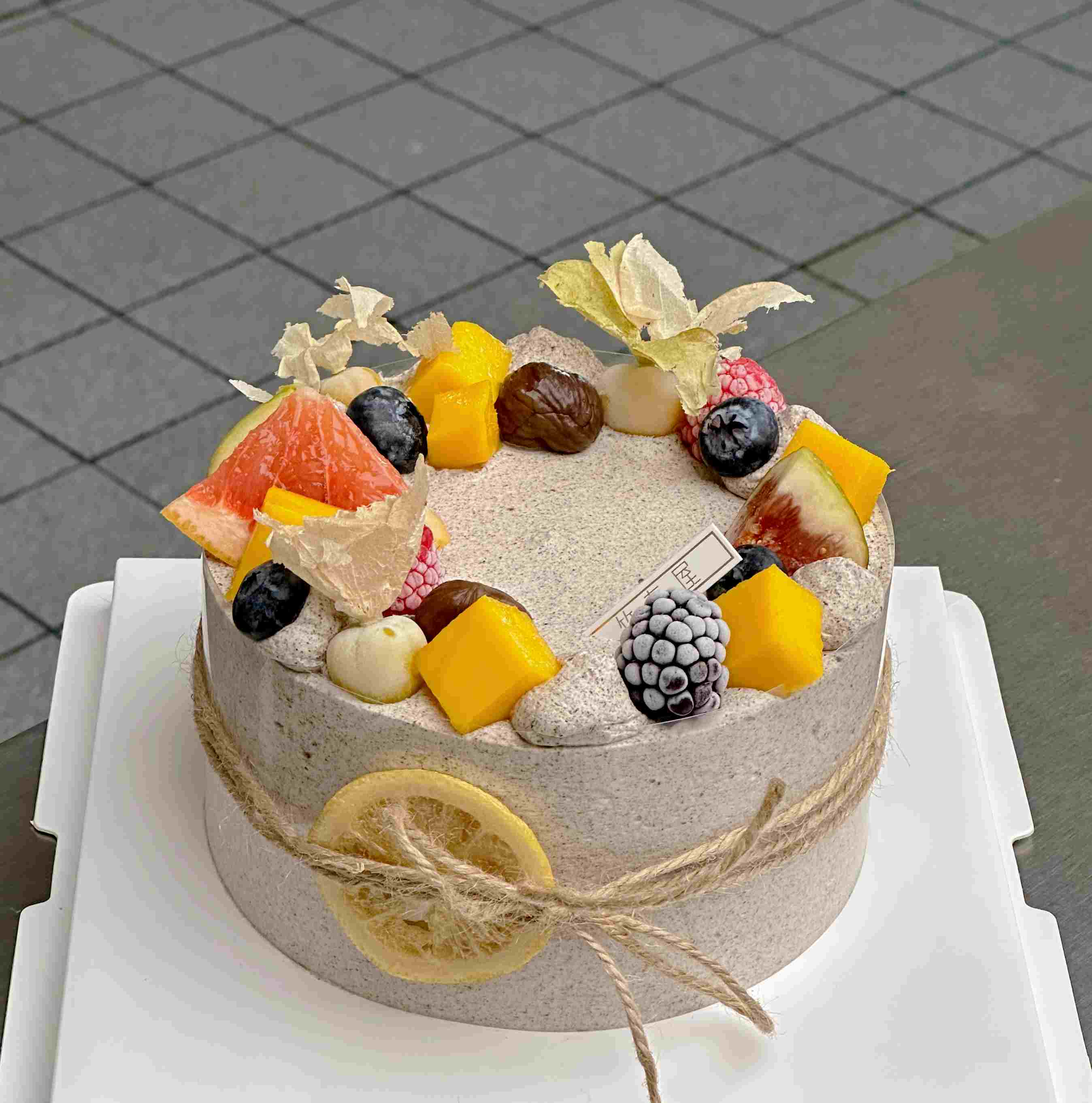 咸奶油水果蛋糕 / 多尺寸可选