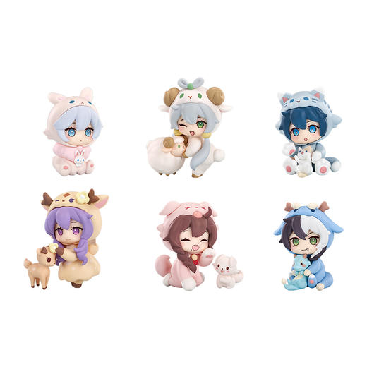 【GSC现货】Vsinger 绒绒盒蛋 手办模玩 单盒 商品图3