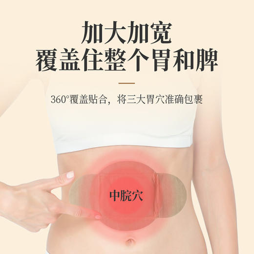 【 第2盒半价】御恒堂脾胃保暖贴   6贴/盒 商品图3
