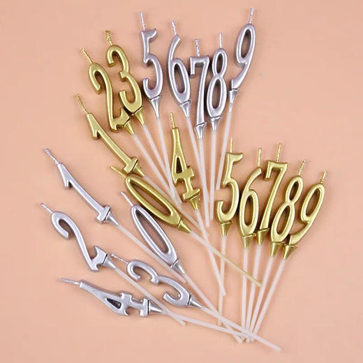 蛋糕周边配套：数字蜡烛 商品图0
