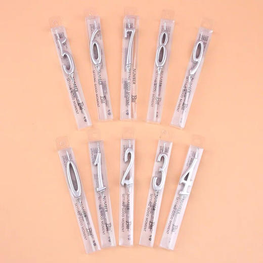 蛋糕周边配套：数字蜡烛 商品图2