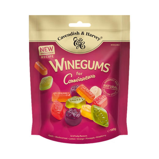 180g嘉云混合水果味橡皮糖 商品图0