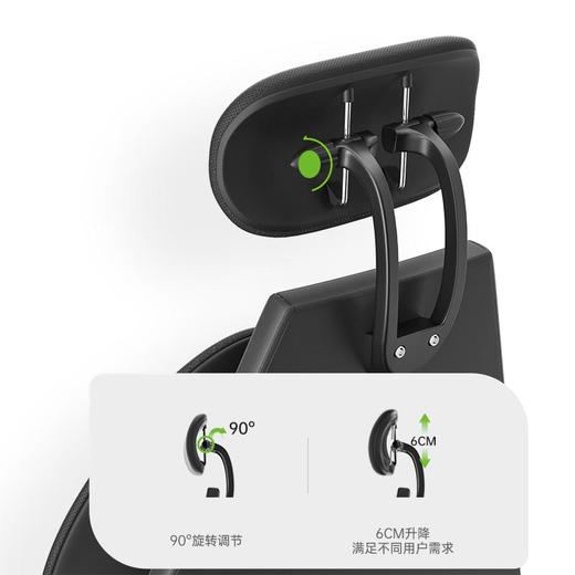 【经典版-皮革】米乔人体工学椅护脊电脑椅办公椅电竞椅书房家用椅子舒适靠背座椅 商品图4