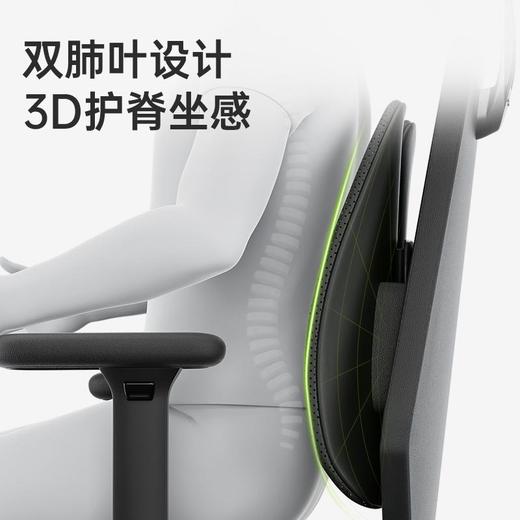【经典版-皮革】米乔人体工学椅护脊电脑椅办公椅电竞椅书房家用椅子舒适靠背座椅 商品图2