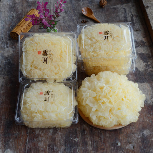 顺丰包邮！古田新鲜银耳，软糯爽口，汤汁稠密的高颜值，容易出胶，给你味蕾高品质的体验，6朵装约700g 商品图2