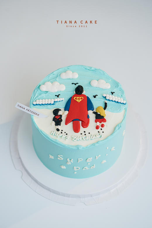 【手绘定制】爸爸是超人 商品图0