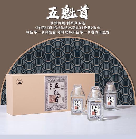 [五魁首]52度5小瓶-泰裕昌浓酱兼香型白酒粮食酒送礼礼盒装 商品图1