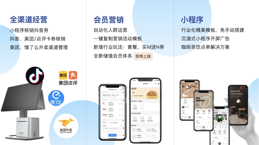 大餐饮行业能力：全渠道营销、会员营销、小程序