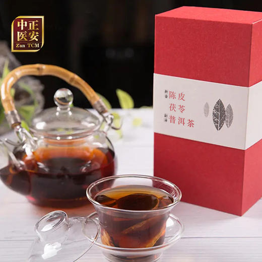 正安·陈皮茯苓普洱茶 
 正安道地选材  配方精雕细琢  口感醇厚 商品图2