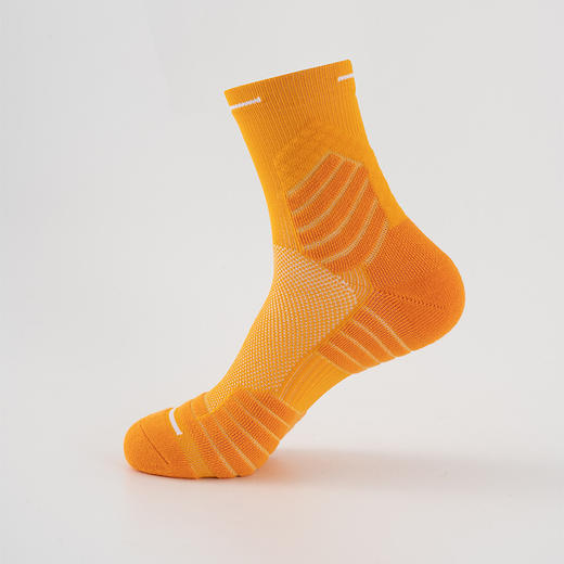 实战网球袜 加厚 防滑 防臭 三重防护高帮（5双） 商品图2