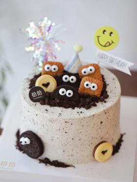 「趣玩·奥利奥」100%动物奶油（附图6寸·提前6小时预订）