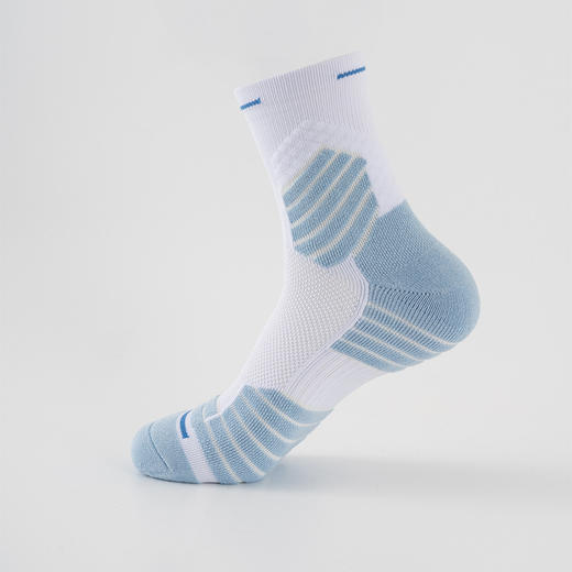 实战网球袜 加厚 防滑 防臭 三重防护高帮（5双） 商品图5