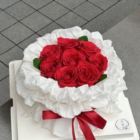 （可定制无蔗糖）玫瑰花束蛋糕 / 极富仪式感的花束蛋糕