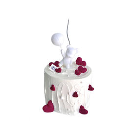 白熊气球蛋糕-百分百