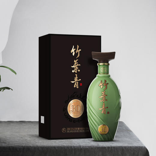 竹叶青酒  白酒 山西杏花村汾酒 53度 青享 30年 国酿500ml单瓶 商品图2