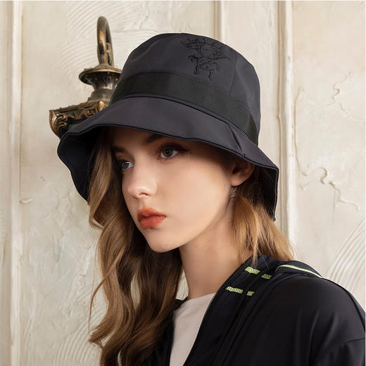 HOII/后益 Hosea时尚织带圆筒防晒帽[福利品] 商品图6