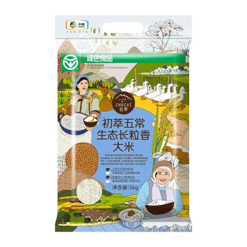 初萃 五常生态长粒香大米5kg 商品图0
