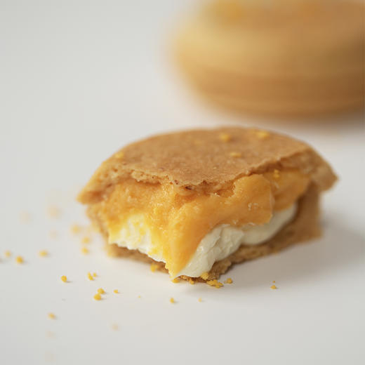 「射手座」金沙咸蛋黄味｜冷冻经典版曲奇烧（4枚/盒） 商品图5