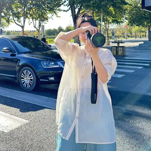 【抖音专属】衬衫（22810118凝脂） 商品图2