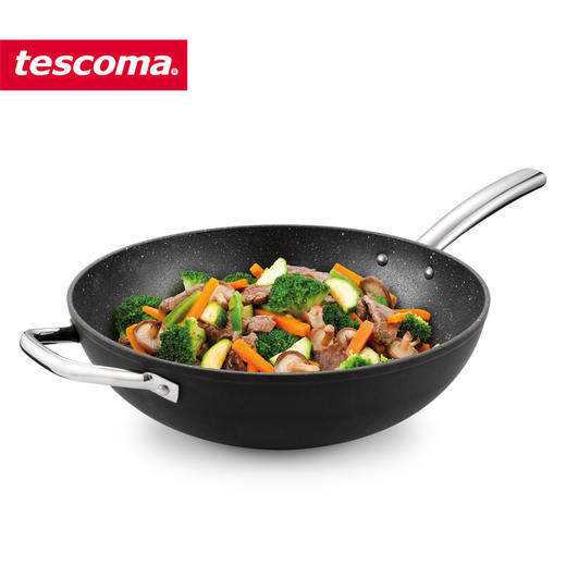 捷克进口/tescoma PRESIDENT系列 石面不粘炒锅30cm/32/炒锅家用可用电磁炉 商品图4