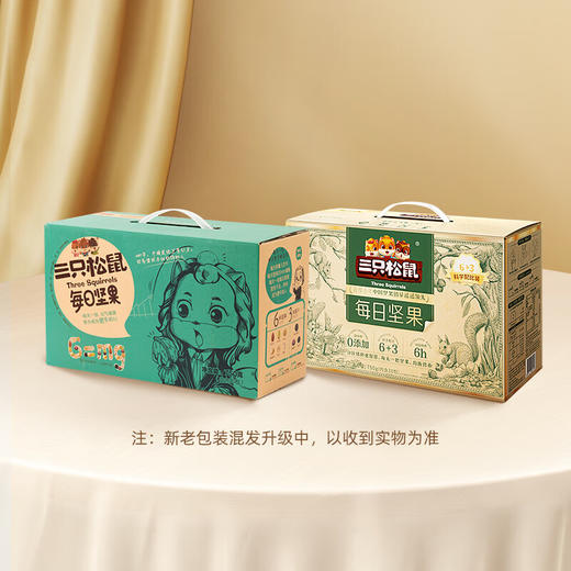 三只松鼠每日坚果 750g/30袋 儿童孕妇零食节日大礼包送女友混合干果节日礼盒腰果葡萄干核桃仁开心果 商品图3