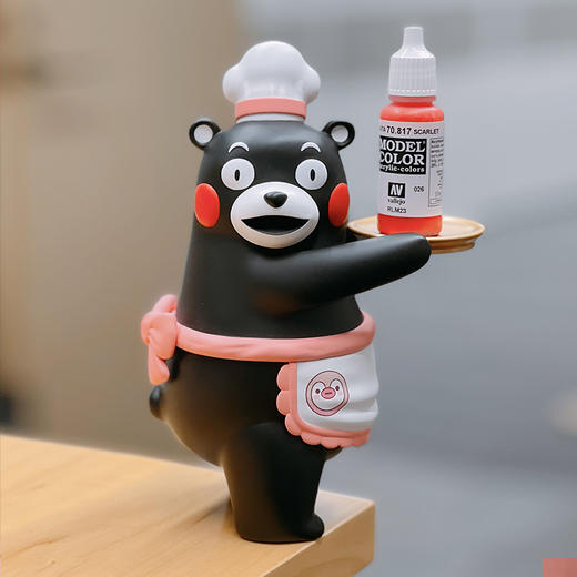 PUPU*KUMAMON厨神出桃系列限定手办 商品图3