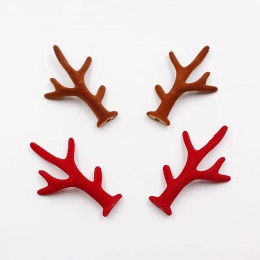 圣诞纯色鹿角--苹果托--水晶贴纸 商品图5