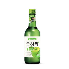 初饮初乐苹果味烧酒360ml순하리apple360ml