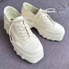 【抖音专属】厚底百搭休闲鞋（CT221211-米白色 商品缩略图1
