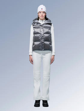 FUSALP - PAULA - TITANE - 女装 - 滑雪背心 - 茶色