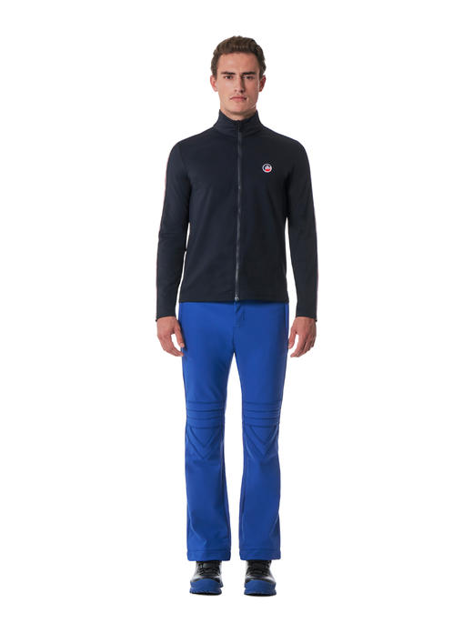 FUSALP - MARIOZIP II - NOIR/SPICY - 男装 - 速干 - 黑色/红色 商品图0