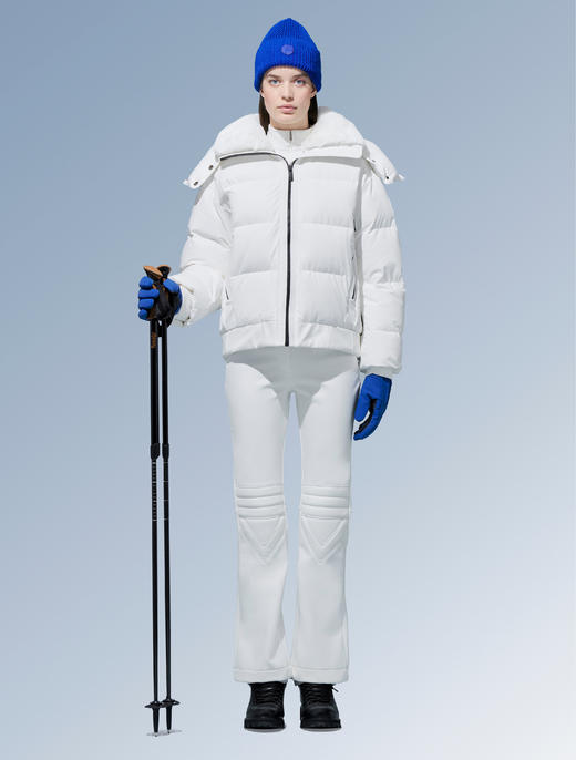 FUSALP - DOLORES - NEIGE - 女装 - 滑雪夹克 - 白色 商品图0