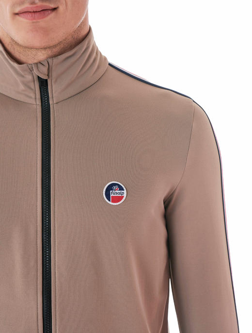 FUSALP - MARIOZIP II - LOUTRE/SORBIER - 男装 - 速干 - 棕色/花纹 商品图5