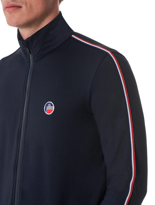 FUSALP - MARIOZIP II - NOIR/SPICY - 男装 - 速干 - 黑色/红色 商品图3