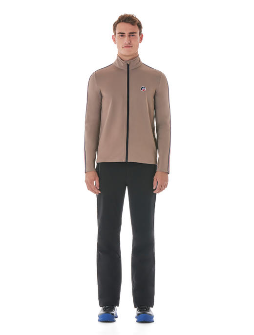 FUSALP - MARIOZIP II - LOUTRE/SORBIER - 男装 - 速干 - 棕色/花纹 商品图0