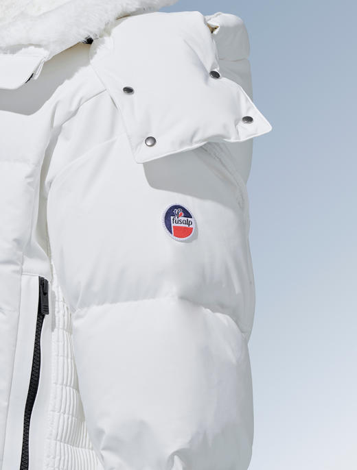 FUSALP - DOLORES - NEIGE - 女装 - 滑雪夹克 - 白色 商品图4