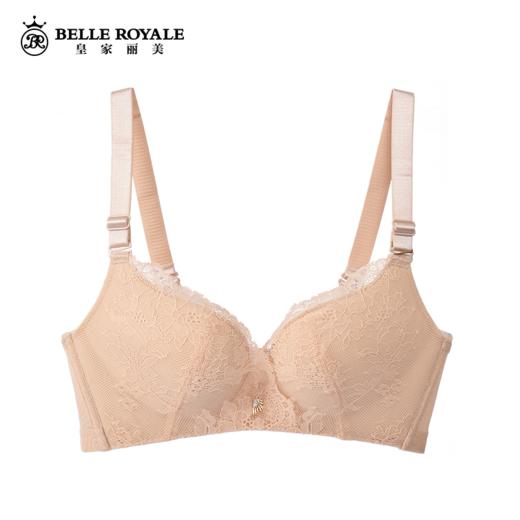 【秒杀品不退不换】皇家丽美无钢圈大胸显小轻薄透气收副乳调整型文胸WW070-2 商品图2