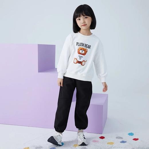 FXQ 儿童户外软壳冲锋裤 中大童秋冬防风保暖休闲裤 A类标准 商品图1