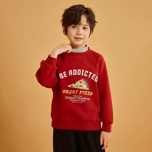 【2025反季抄底清仓】龙之涵 薄绒亲子款半高领蜜桃绒加绒卫衣 婴幼儿A类标准 商品图5