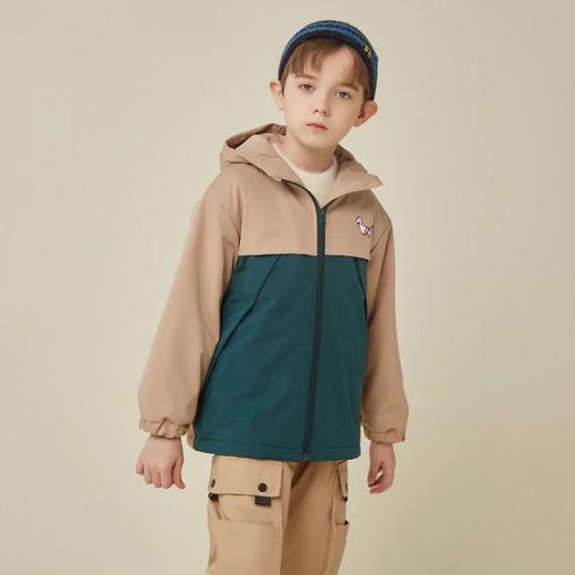 【2025反季抄底清仓】龙之涵 亲子款儿撞色防风保暖冲锋衣棉服 中大童秋冬加厚保暖外套棉衣 A类标准 商品图9