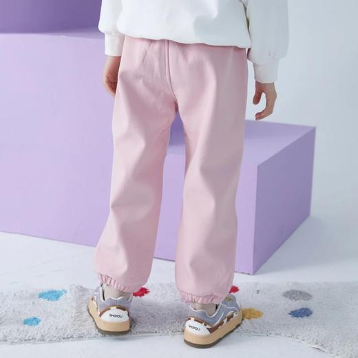 FXQ 儿童户外软壳冲锋裤 中大童秋冬防风保暖休闲裤 A类标准 商品图4